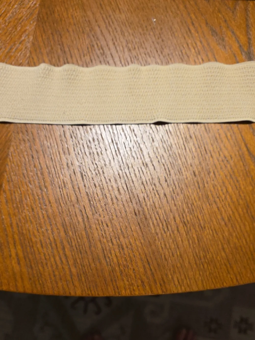 Vintage Wide Beige Croc-Embossed Elastic Cinch Belt - Gold Buckle